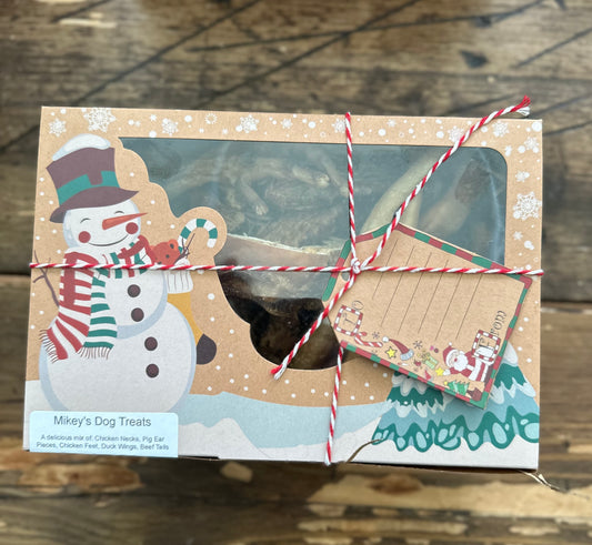 15 Piece Christmas Box - 100% Natural Dog Treats