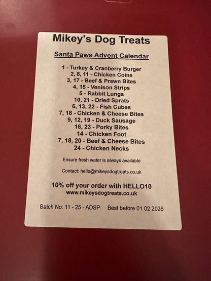 Santa Paws Advent Calendar