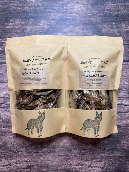 Dried Sprats for Dogs - UK Sourced