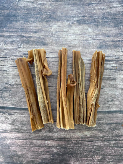 Natural Air Dried Dog Treats - Goat Skin Sticks 